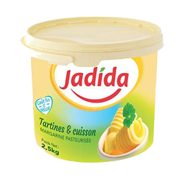 beurre jadida - Margarine - format 2.5kg