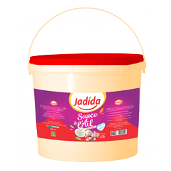 jadida Sauce à l'ail 3l en seau