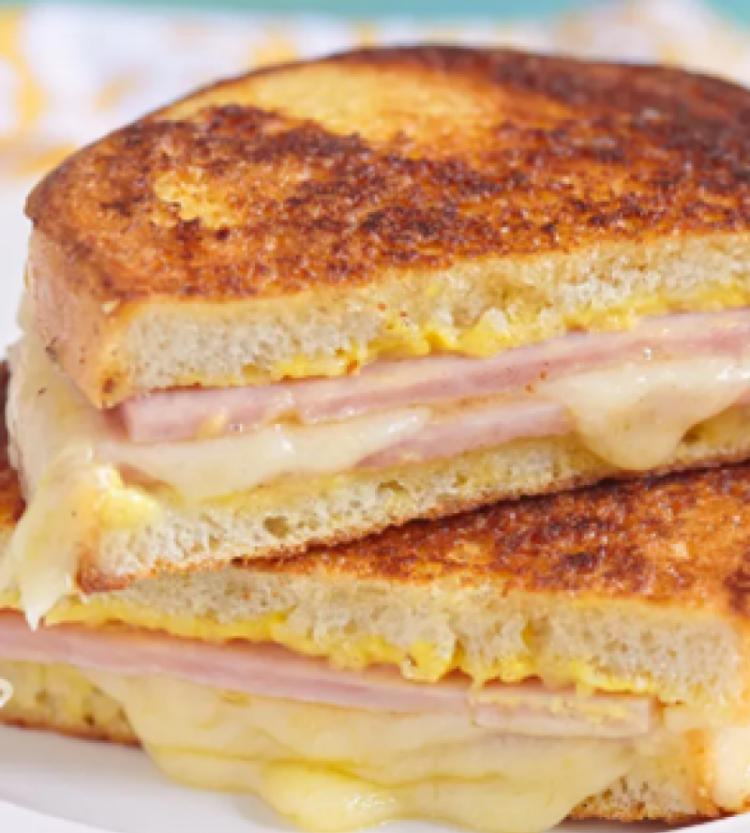 Croque Monsieur with Jadida Margarine and Mayonnaise - Med Oil